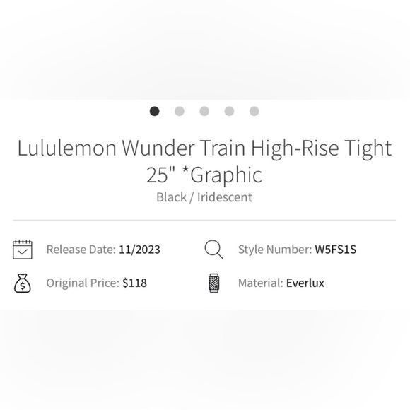 Wunder Train HR 25” Graphic Black/Iridescent size 6 - Picture 5 of 12